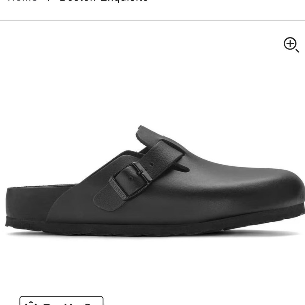 Birkenstock Exquisite Boston black leather unisex 42